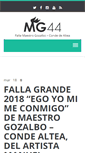 Mobile Screenshot of fallamaestrogozalbo.com